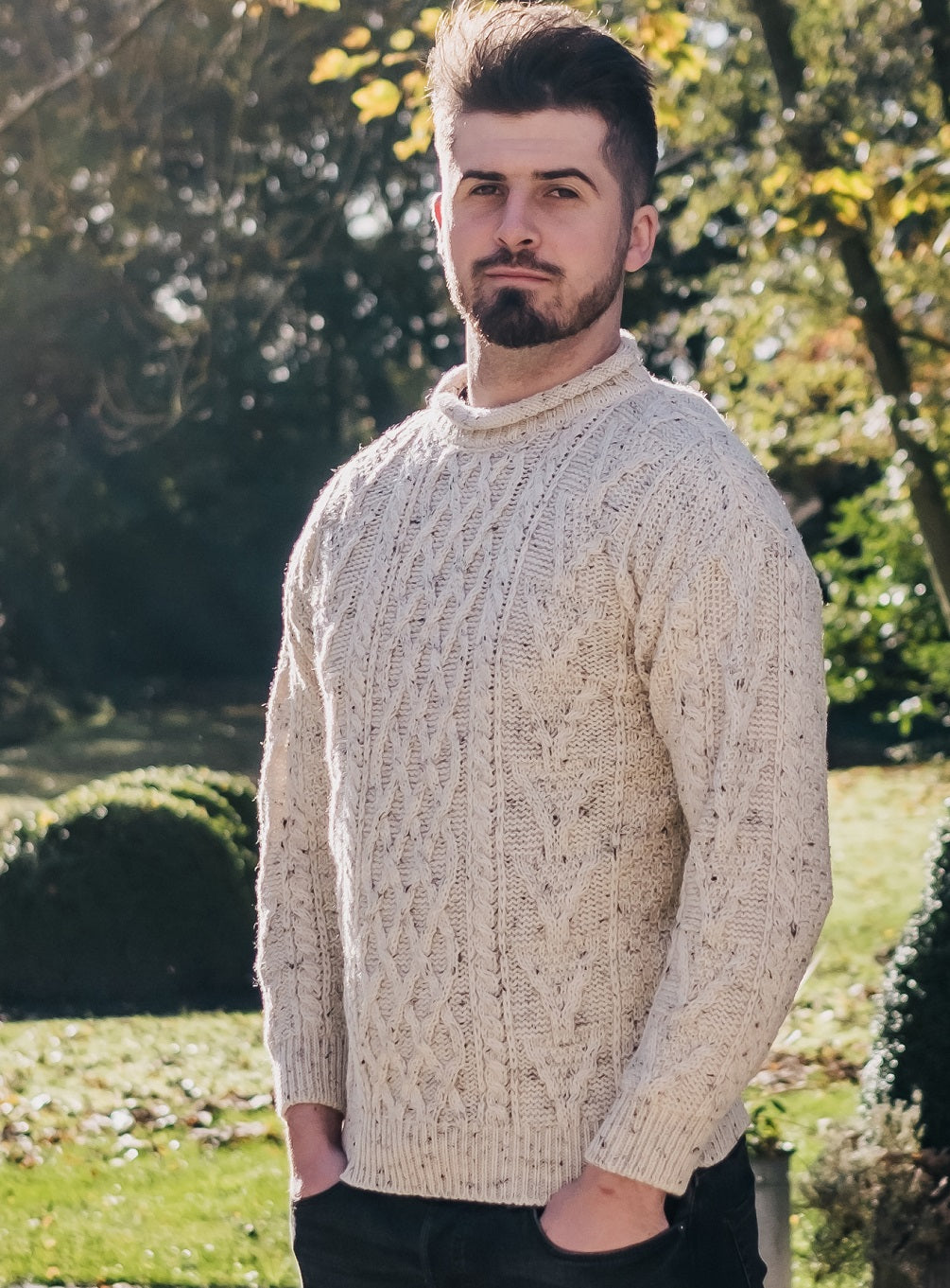 100% British Jumper Aran Glencroft Countrywear - Main Image