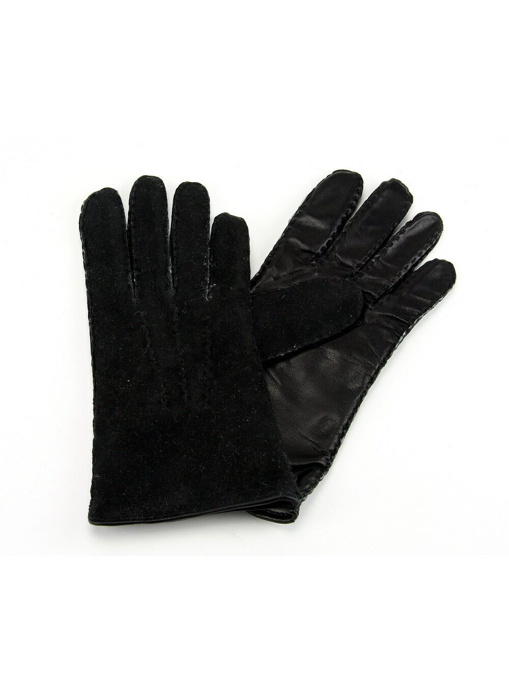 Men's Lambskin Back Gloves Leather Palm Gloves