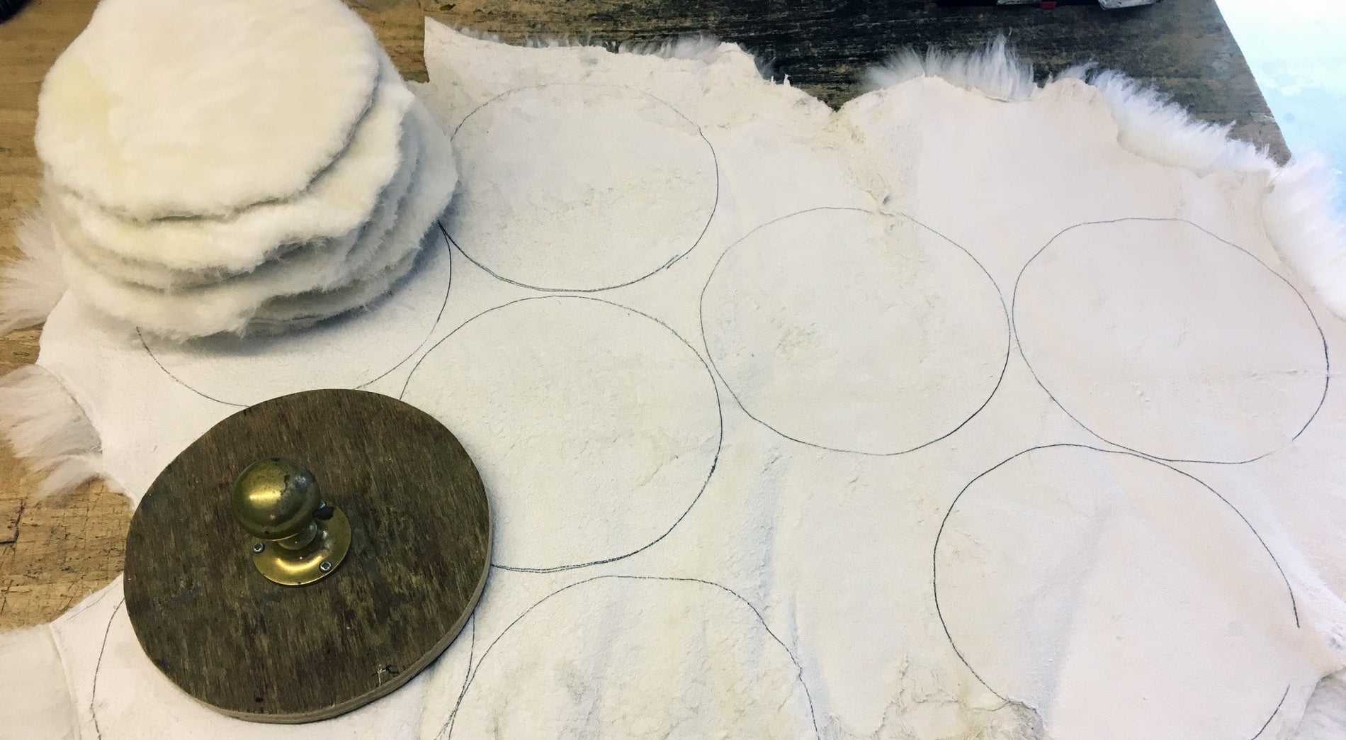 Bespoke Genuine Sheepskin Paint Pad