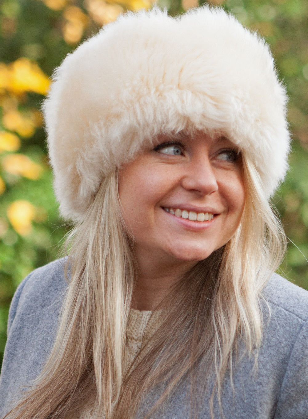 Snow Queen Sheepskin Hat