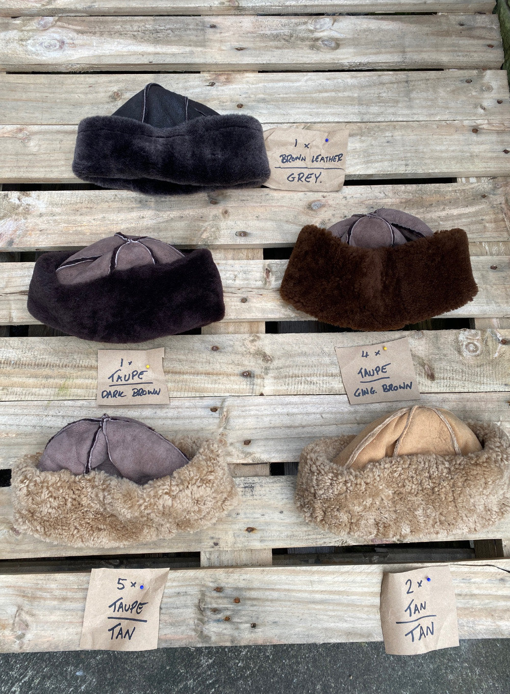 Ingleborough Dome Sheepskin Hat Genuine Sheepskin