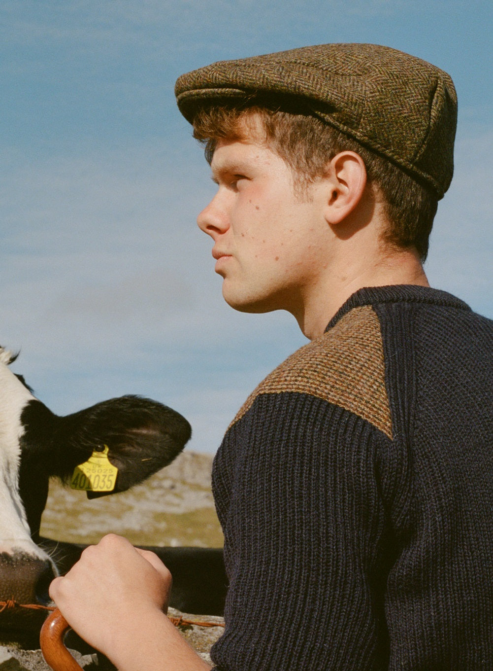 Harris Tweed Flat Cap British Made