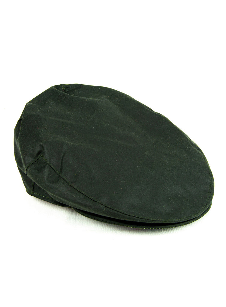 Wax Cotton Flat Cap