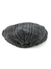 One Size Harris Tweed Flat Cap Elasticated Back