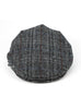 One Size Harris Tweed Flat Cap Elasticated Back