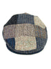 Harris Tweed Patchwork Flat Cap British Made