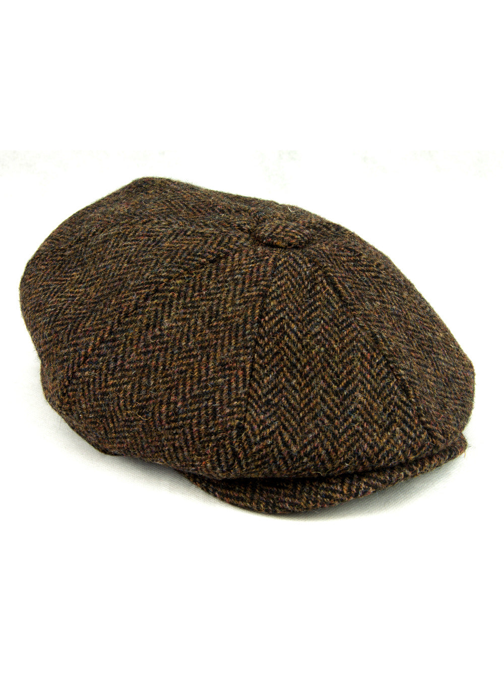 Harris Tweed Peaky Newsboy 8-piece Flat Cap