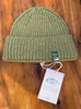 Green Clapdale Wool Traceable Seamless Beanie