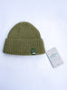 Green Clapdale Wool Traceable Seamless Beanie