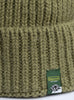 Green Clapdale Wool Traceable Seamless Beanie