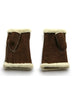 Unisex Hand Sewn Fingerless Lambskin Mittens