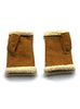 Unisex Hand Sewn Fingerless Lambskin Mittens