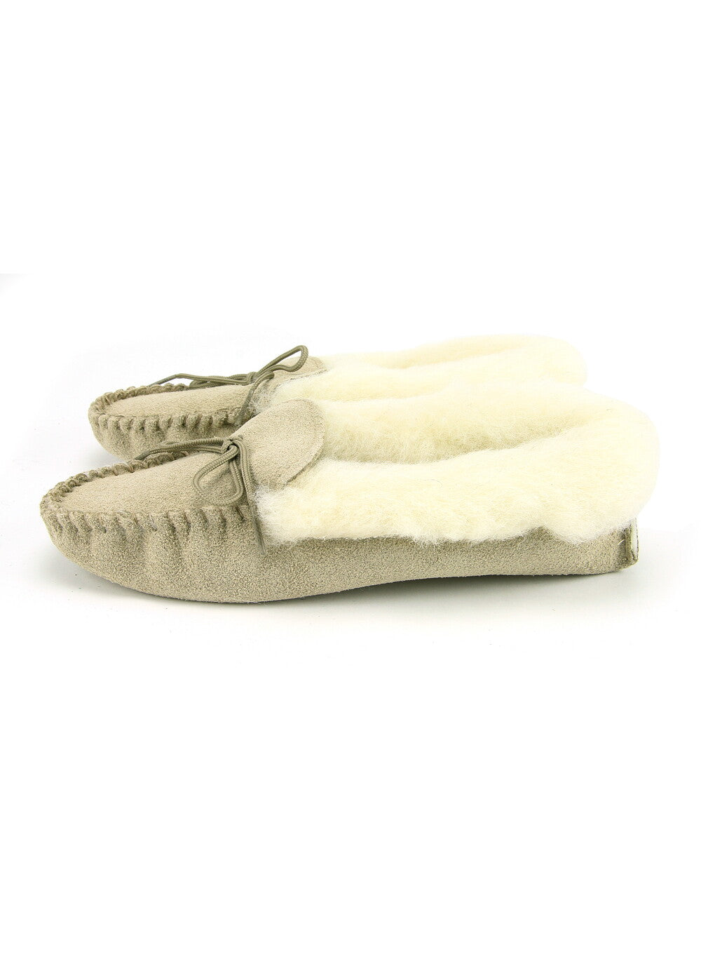 Lambswool Lined Collared Moccasins