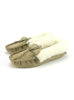 Lambswool Lined Collared Moccasins with Sole