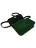 9 Inch Crossbody Saddle Bag Real Leather