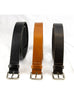 British Made Real Leather Belt - Wide