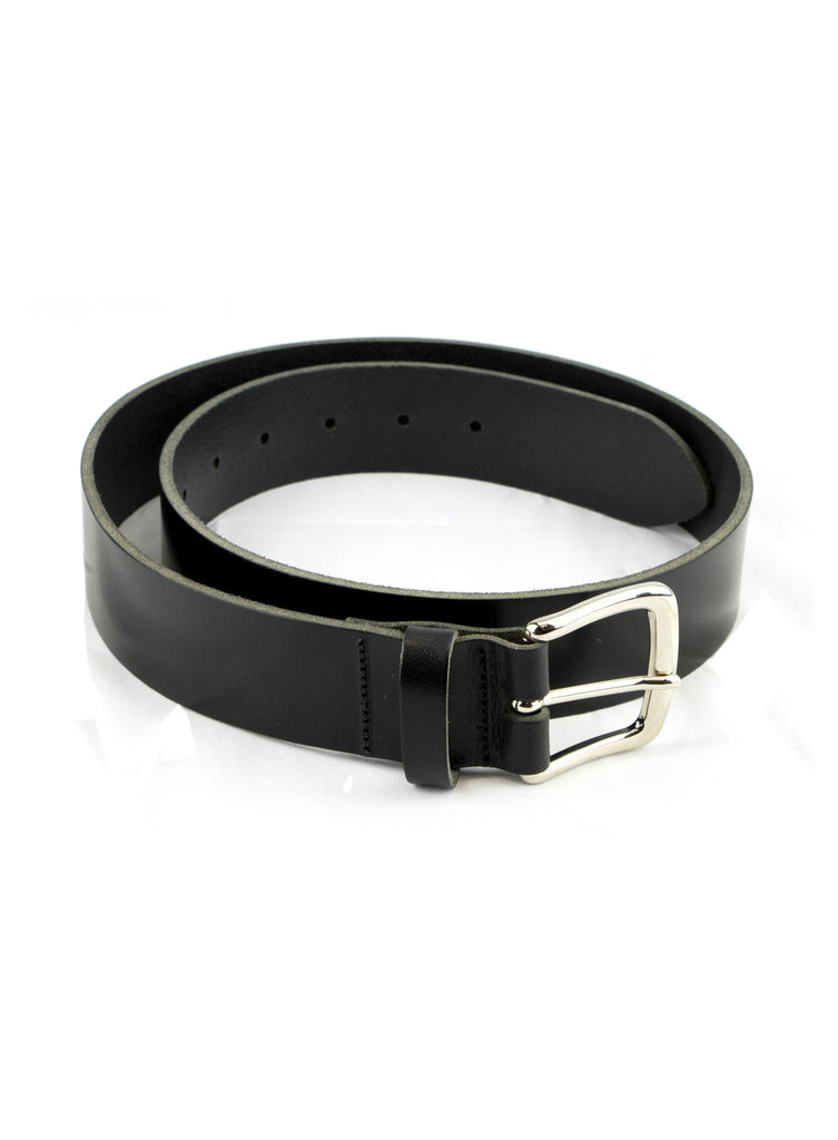 British Made Real Leather Belt - Wide