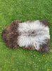 Austin Brown Grey Wolfie Sheepskin Rug