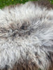 Austin Brown Grey Wolfie Sheepskin Rug