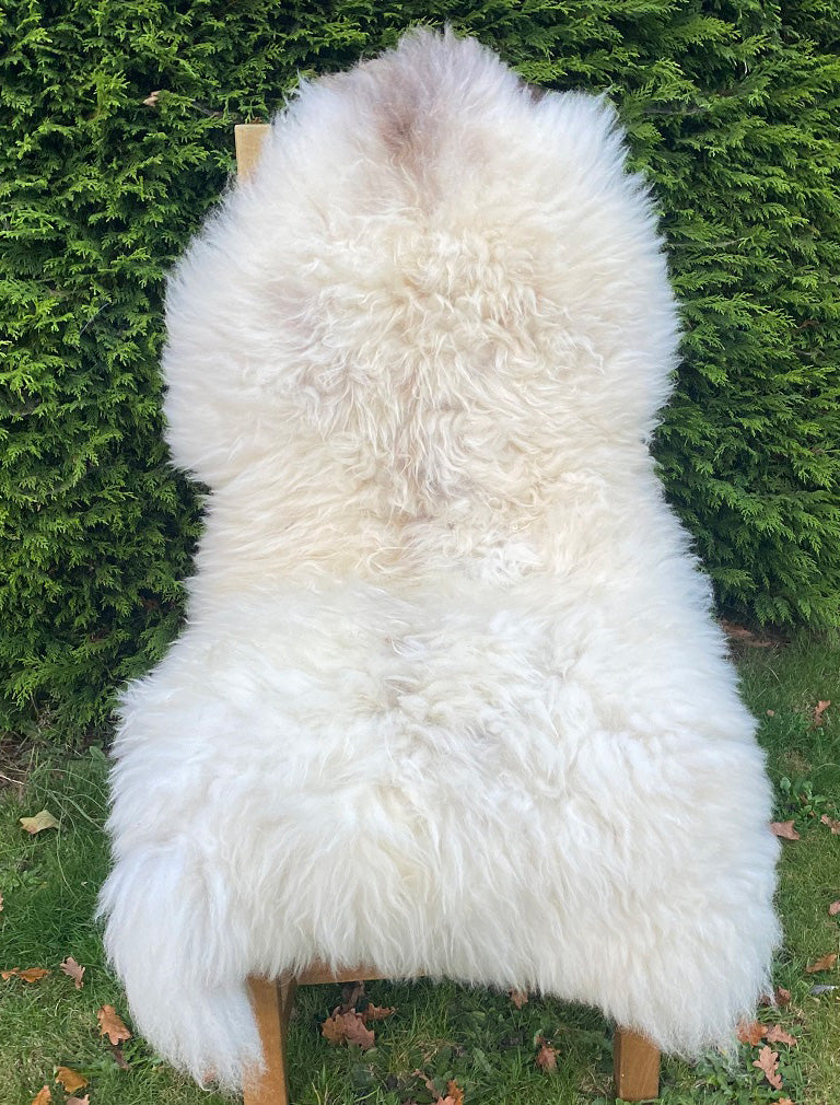 Marlin Huge Cream British Sheepskin Rug