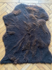Brown sheepskin rug 