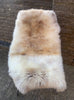 Cream speckled sheepskin rug 
