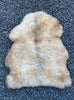 Cream speckled sheepskin rug 