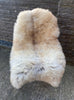 Cream speckled sheepskin rug 
