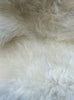 Cream sheepskin rug 