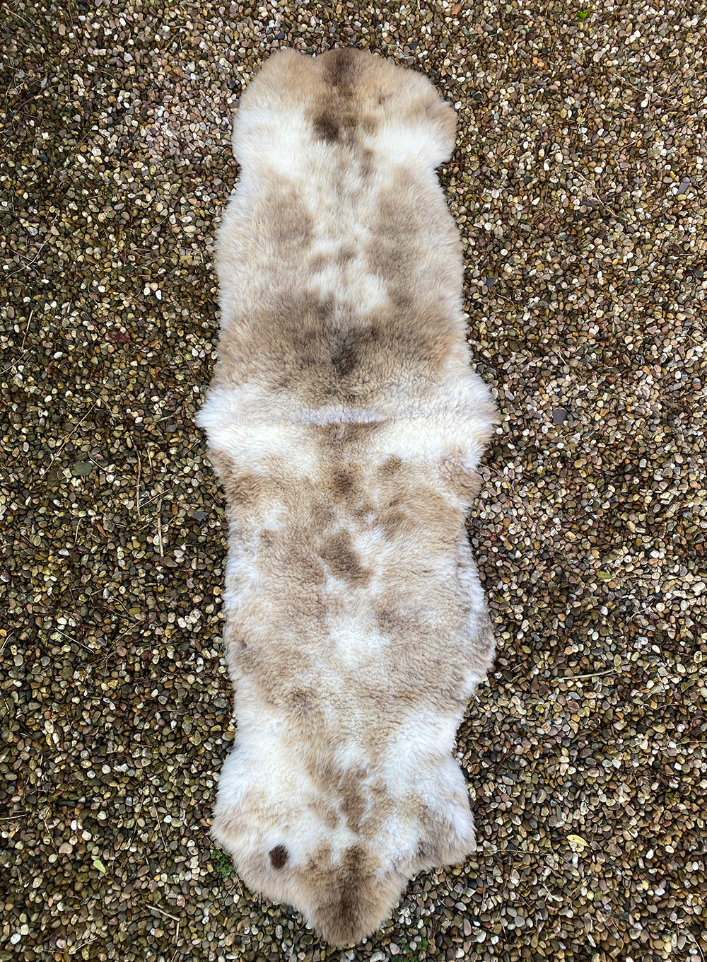 Cappuccino Beige Double Sheepskin Rug