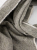 Scottish 100% Cashmere Wide Scarf Herringbone Pattern
