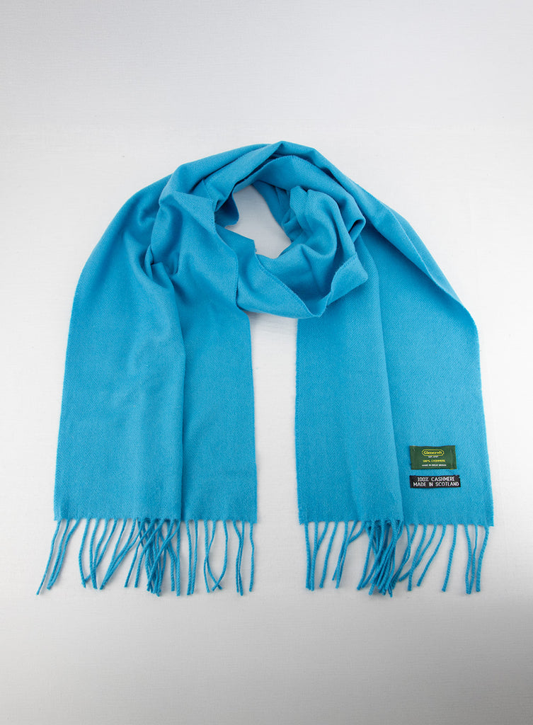 100% Cashmere Stole Scarf Plain Colours