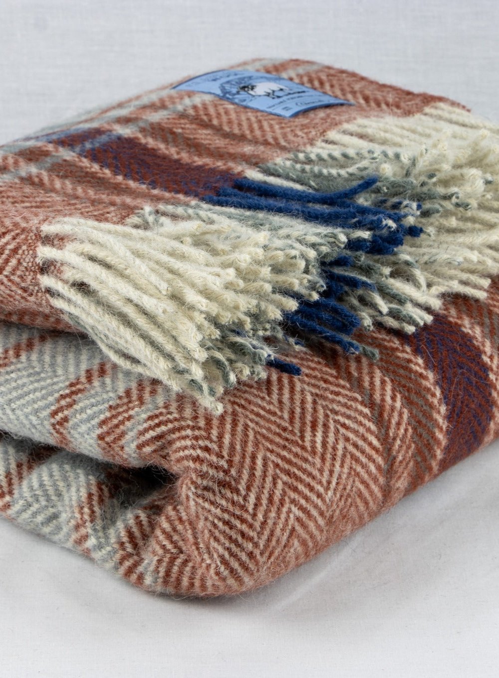 Wool Travel Rug Roll Out, Relax, Repeat