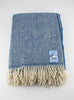 Herringbone Dalesbred Traceable Wool Travel Rug