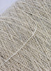 Close up of Clapdale Wool on a 3kg cone - cream nep yarn for weaving