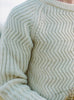 Thwaite II Zig Zag Pattern Jumper - Clapdale Wool