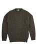 Jacob Brown British Wool Aran Jumper