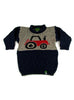 British Wool Children's Tractor Jumper