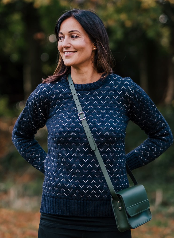 100% British Wool Saxon Nordic Jumper Glencroft Countrywear