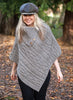 British Wool Ladies Aran Poncho