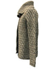 Ladies British Wool Cross-Over Cardigan