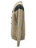 Shawl Collar British Wool Yorkshire Tweed Patch Cardigan