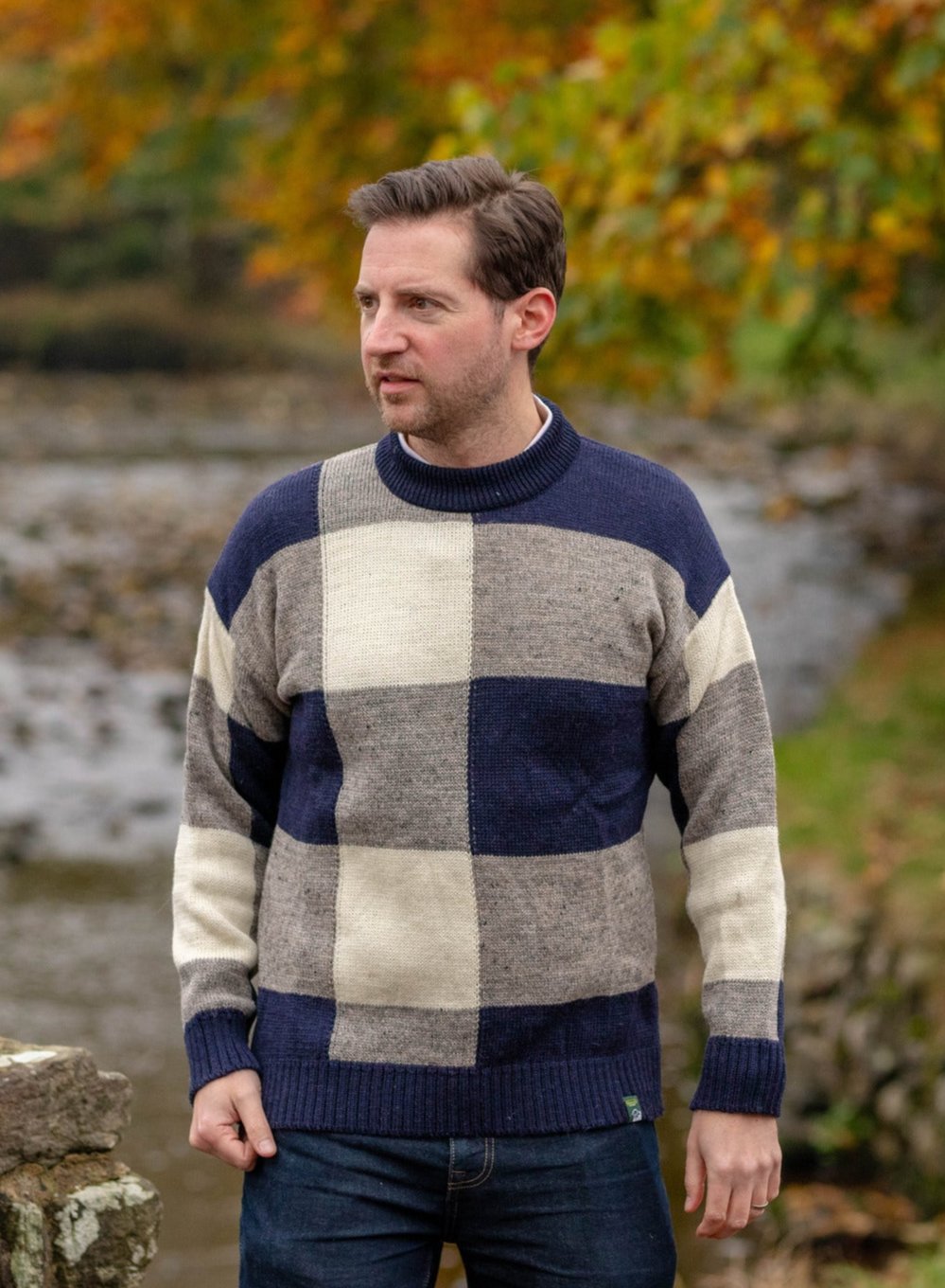 Limestone Pavement British Wool Jumper