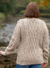 Zip Neck Aran British Wool Jumper