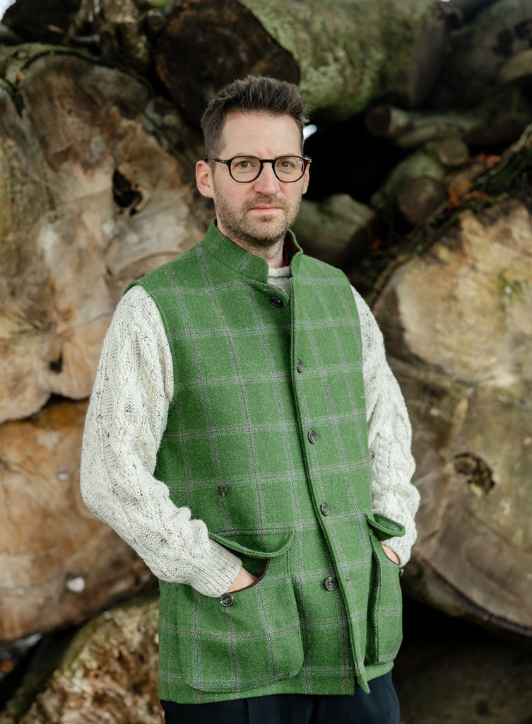 Fellside Men's Traceable Yorkshire Tweed Gilet