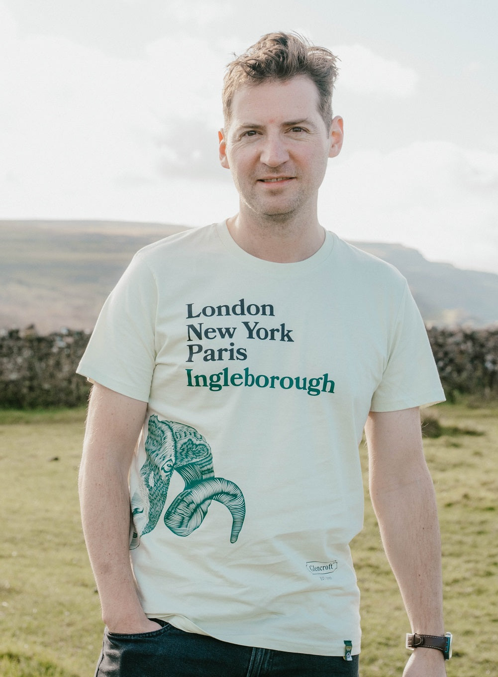 Glencroft Ingleborough Sheep T-Shirt